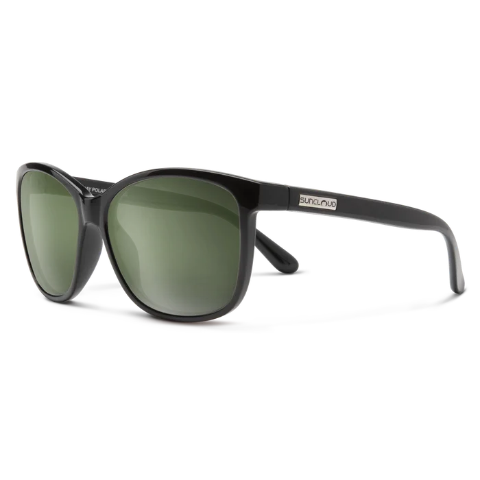 Black + Polarized Gray Green Lens