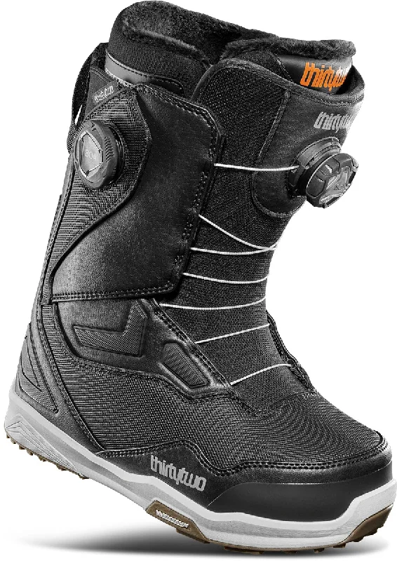 Thirtytwo TM-2 Double Boa Snowboard Boots Womens 2025 Black / White / Gum