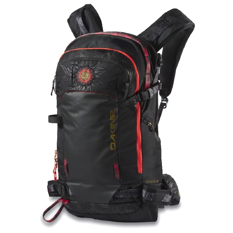 Dakine Team Poacher RAS 26L Scarlson T1 Backpack Black/Red