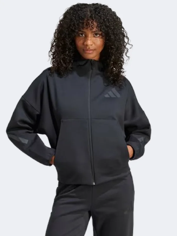 Adidas Z N E Women Sportswear Hoody Black