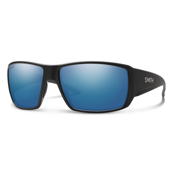 Matte Black + ChromaPop Polarized Blue Mirror Lens