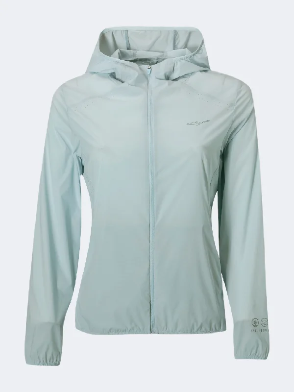 Erke Women Training Jacket Light Blue