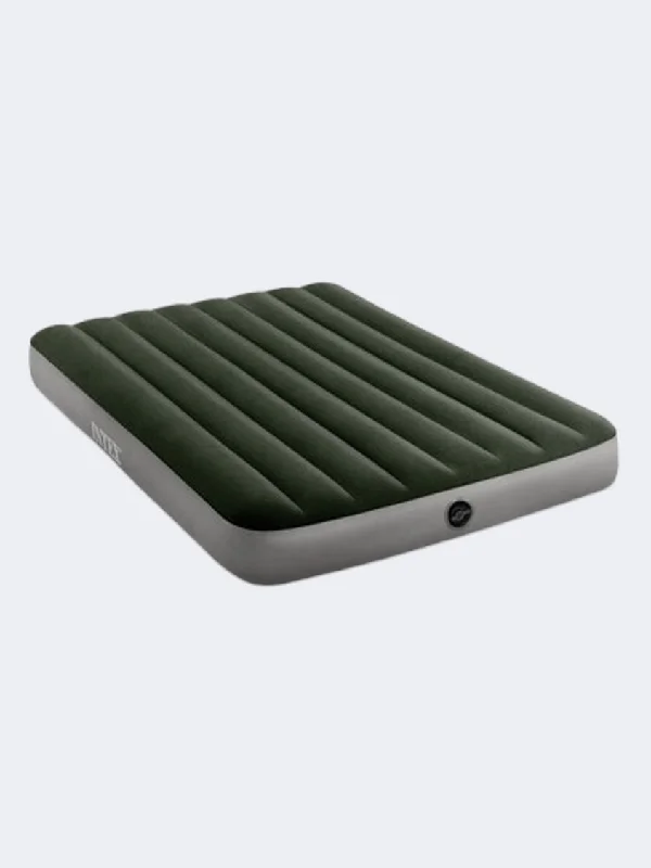 Intex Dura Beam Prestige With Battery Pump Unisex Outdoor Bed Dark Green