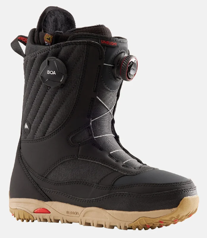 Burton Limelight Boa Snowboard Boots Womens 2025 Black