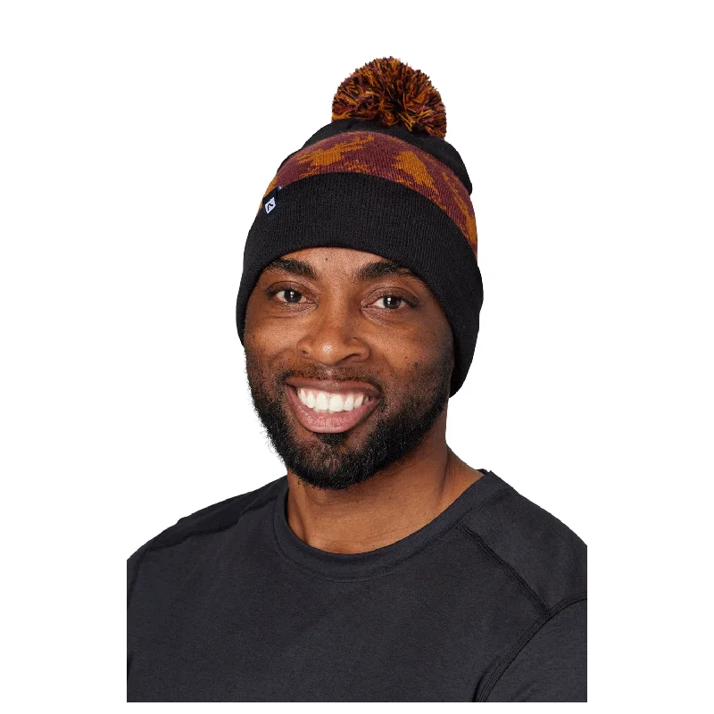 Flylow Revival Pom Beanie Black/Copper