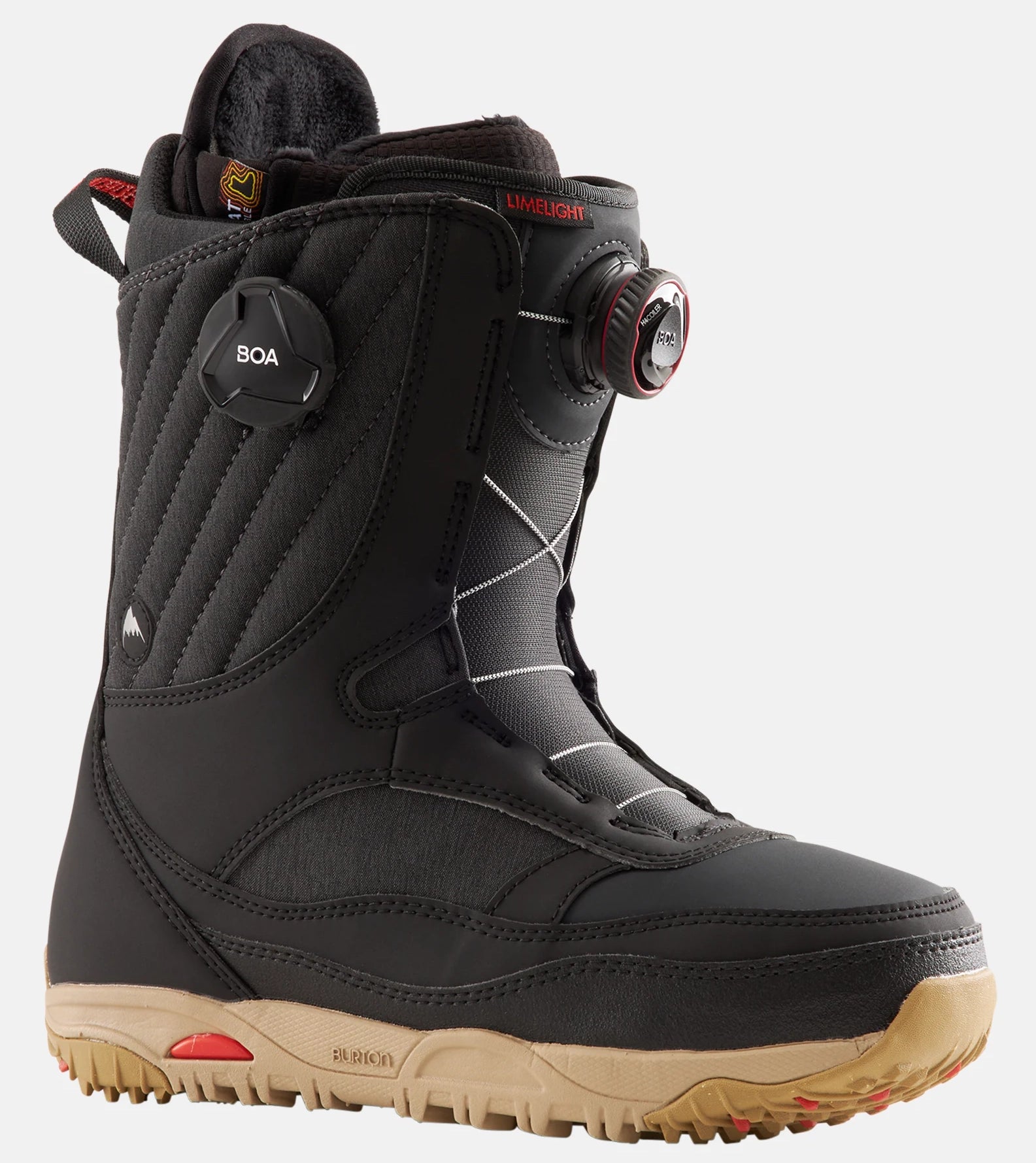 Burton Limelight BOA Wide Snowboard Boots Womens 2025 Black