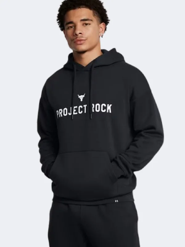 Under Armour Project Rock Icon Men Training Hoody Black/White