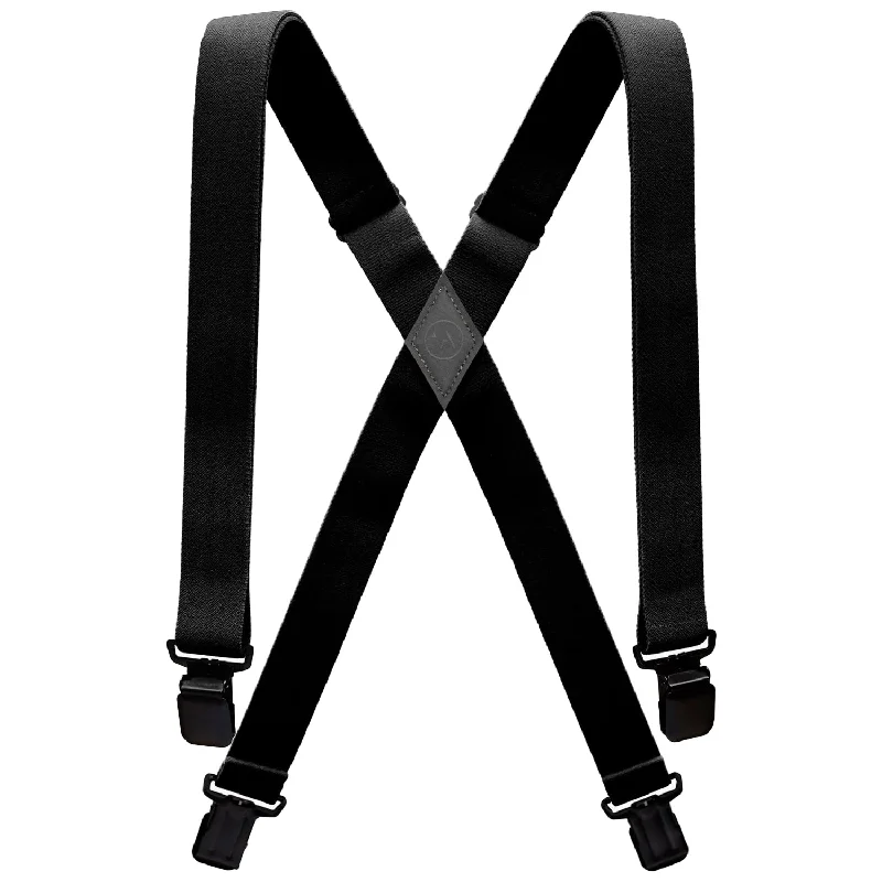 Arcade Jessup Suspenders - Youth  - Past Season Black