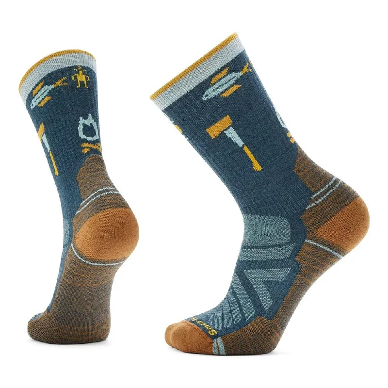 HIKE LIGHTWEIGHT CUSHION CAMP GEAR CREW - MEN'S SOCKS