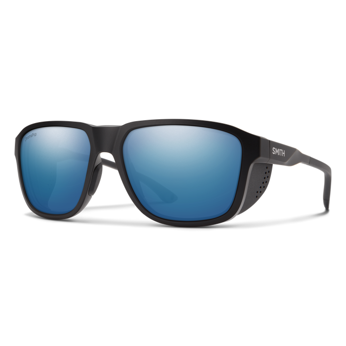 Matte Black + ChromaPop Polarized Blue Mirror Lens