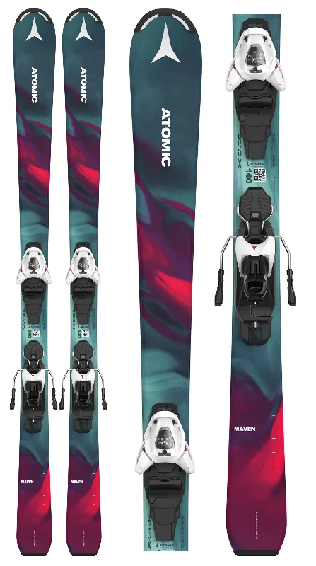 Atomic Maven Girl Skis with L6 Grip Walk Bindings 2024