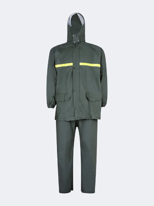 Oil And Gaz Waterproof Men Lifestyle Suit Olive