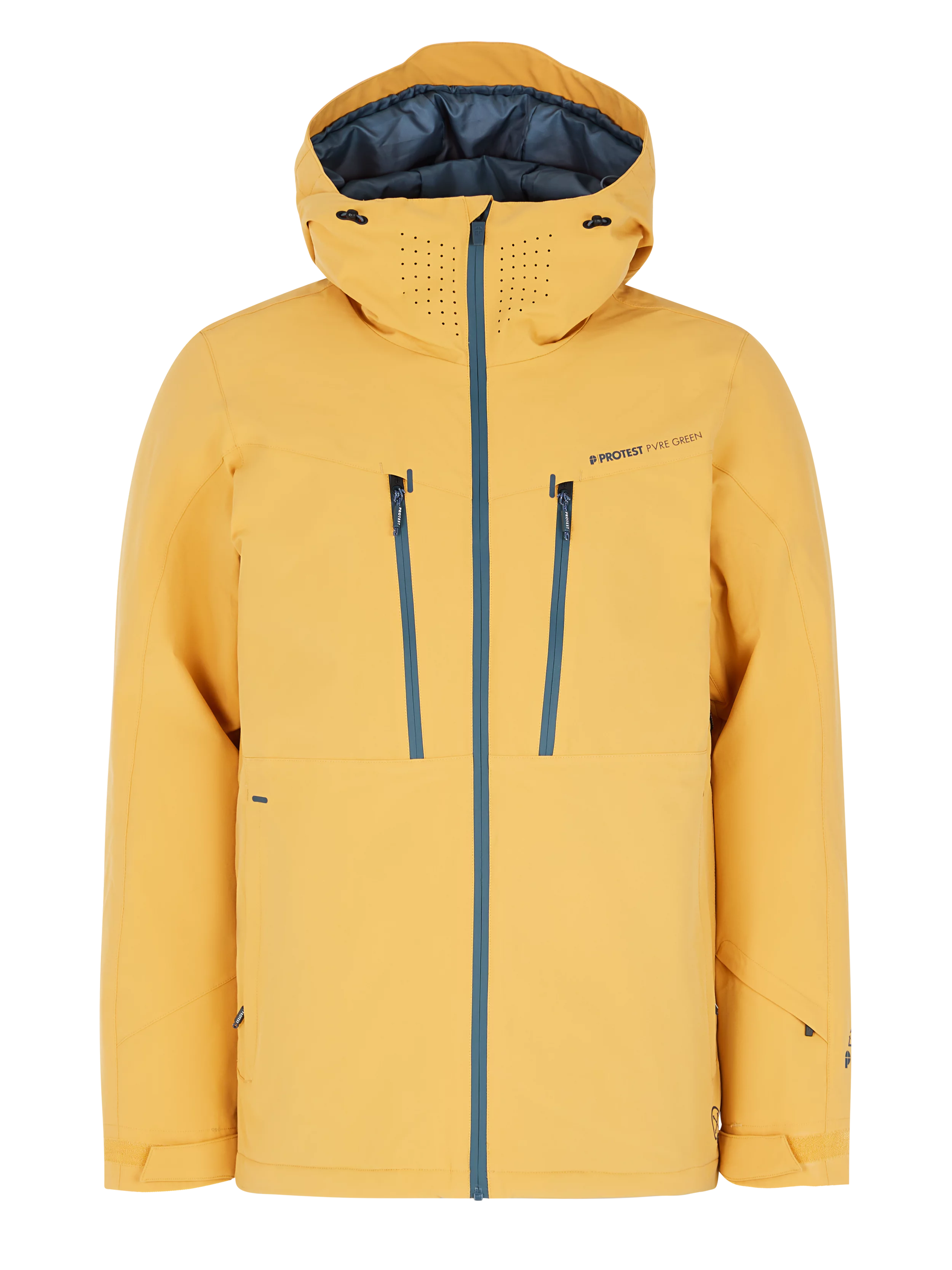 Protest Timothy Jacket Mens 2025 Cab Yellow