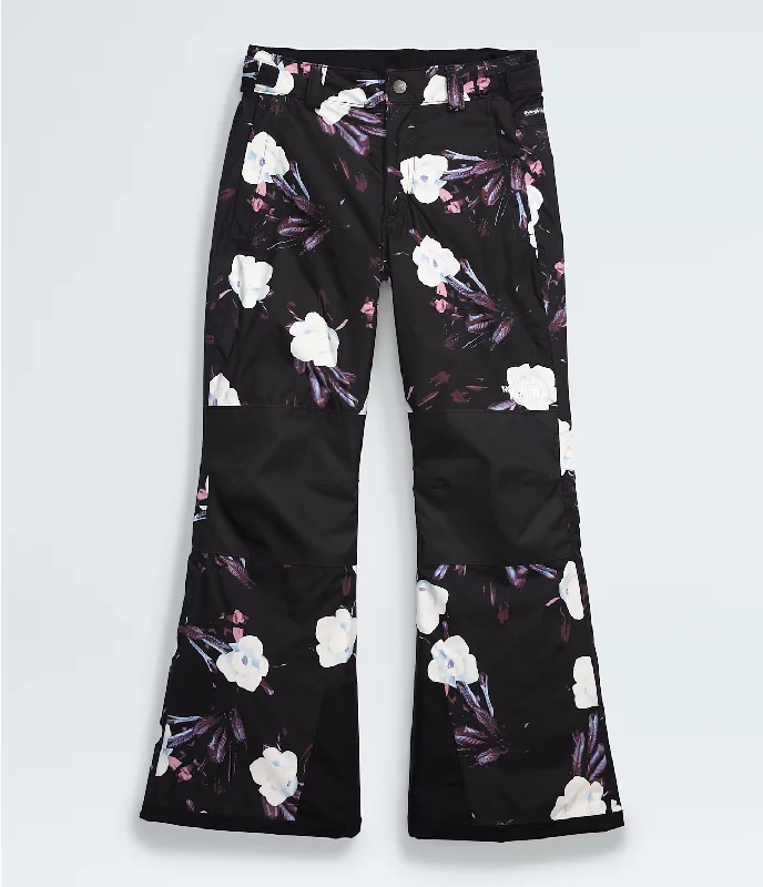 TNF Black Winter Flowers Print