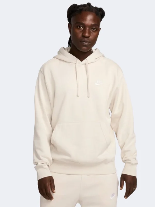 Nike Sportswear Club Men Lifestyle Hoody Orewood Brown/ White