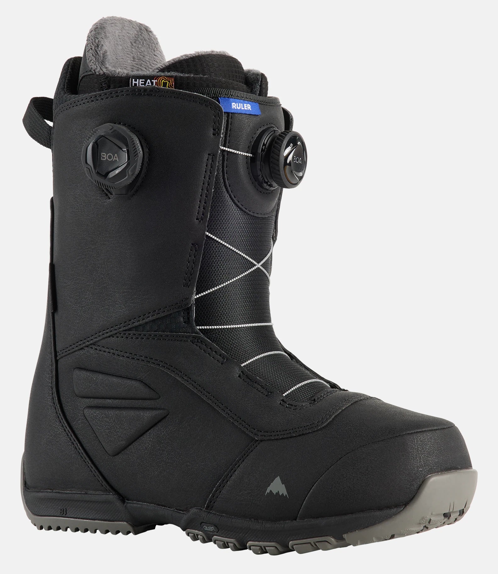 Burton Ruler BOA Mens Snowboard Boots 2025 Black