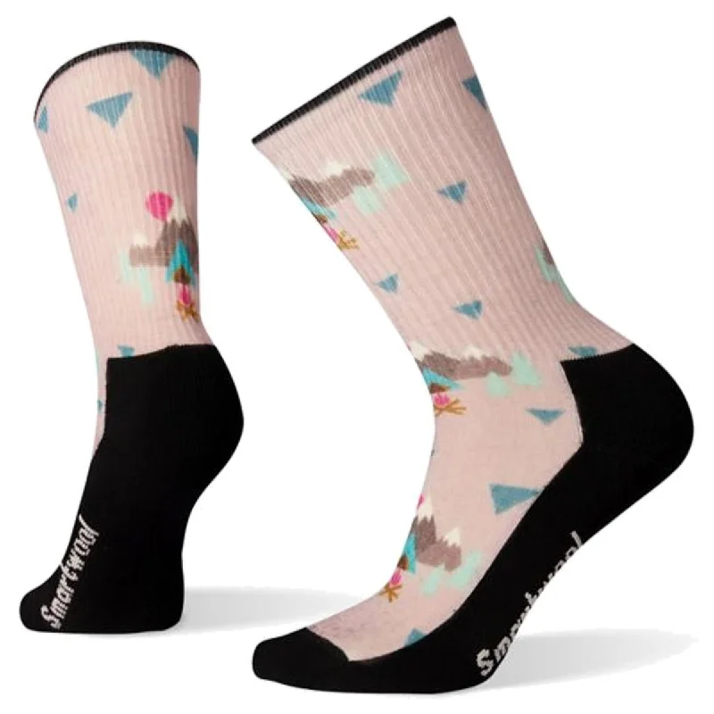 HIKE LT UTS PRINT CREW - WOMEN'S SOCKS