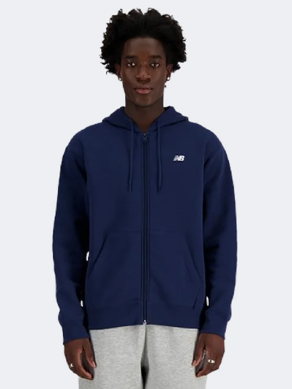 New Balance Essential Logo Men Lifestyle Hoody Navy