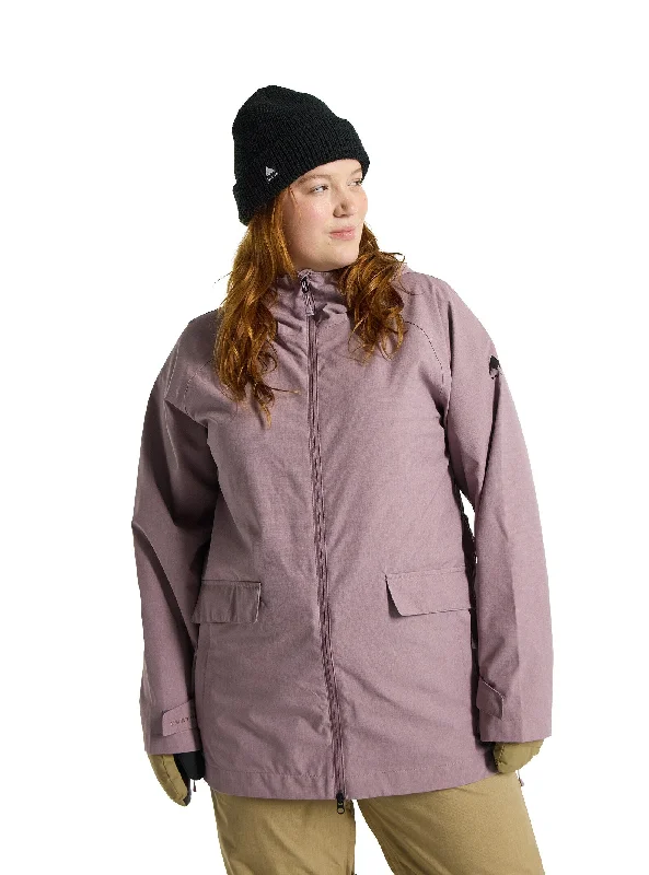 Burton Lalik Jacket Womens 2024 Elderberry