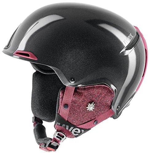 Uvex JAKK+ Adult Ski Helmet Gun Met-Bordeaux, 52-55 cm