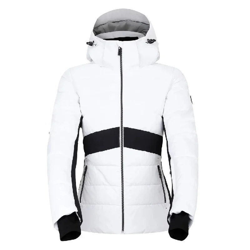 Glacial Ski Jacket - White/Black