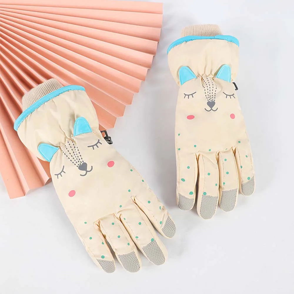 Wecute Ski Snowboard Gloves - Kid's