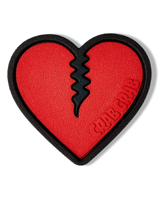 Crab Grab Mega Heart Stomp Pad Red / Black