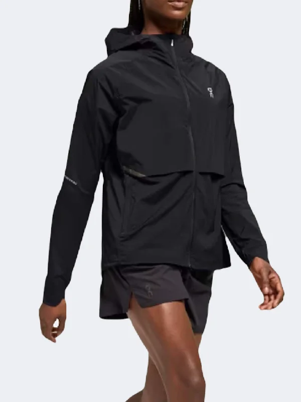 On Core Women Running Jacket Black