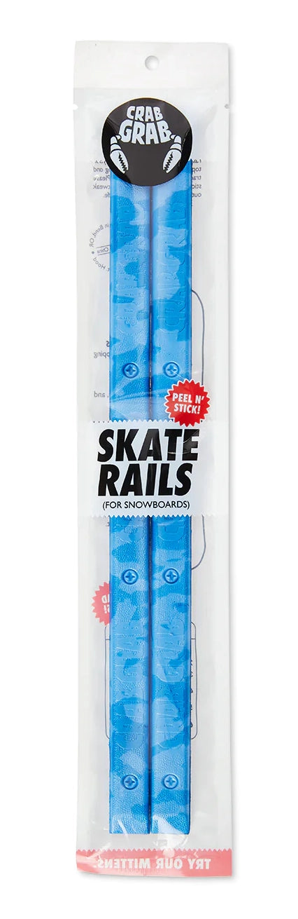 Crab Grab Skate Rails Blue Swirl