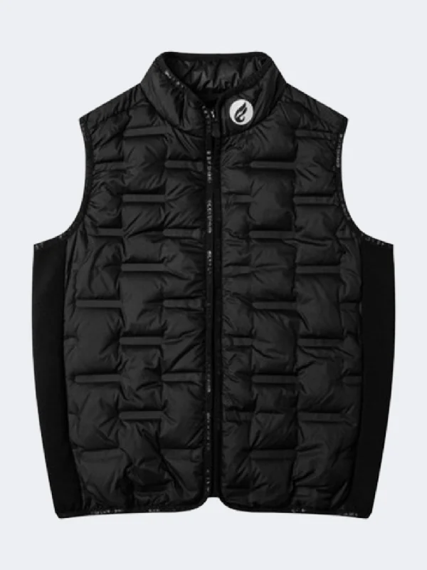 Erke Down Waistcoat Kids-Boys Outdoor Vest Black