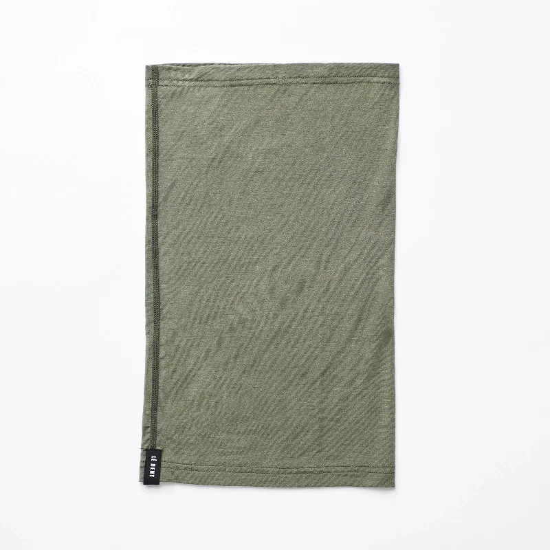 Le Bent Lightweight Neck Gaiter Olive Night