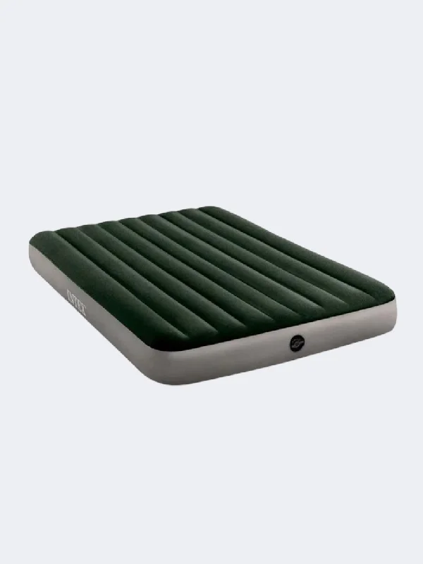 Intex Dura Beam Prestige With Battery Pump Unisex Outdoor Bed Dark Green