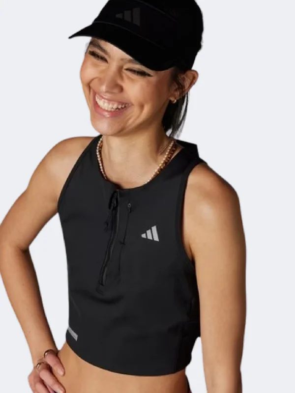 Adidas Ultimate Heatready Women Running Tank Black