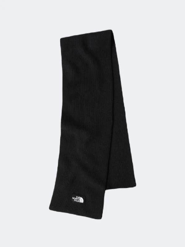 The North Face Logo Box Unisex Hiking Scarf Black