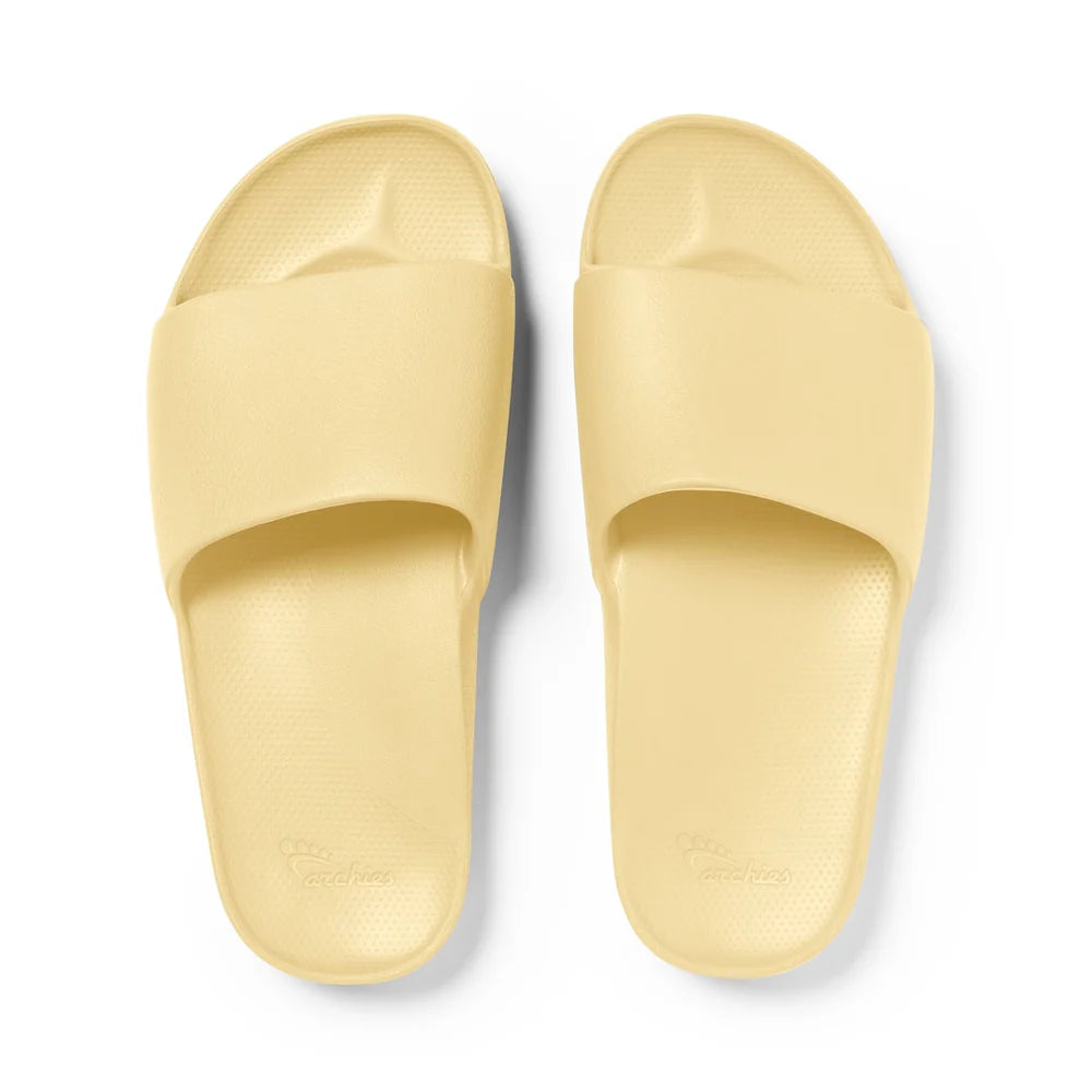 Archies Arch Support Slides Lemon