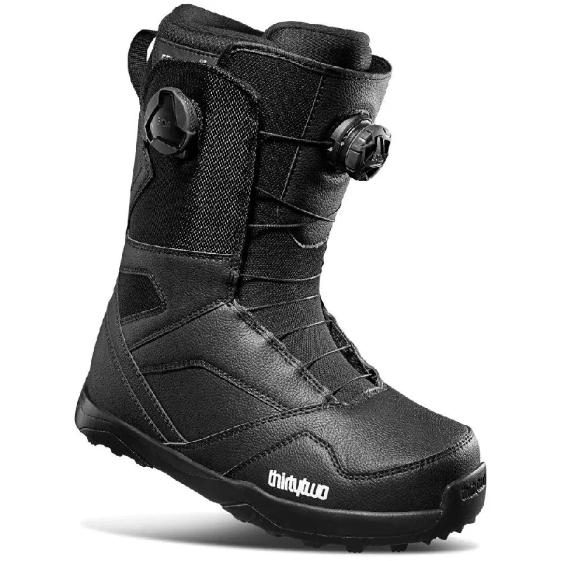 Thirtytwo STW Double Boa Snowboard Boots Mens 2024 Black