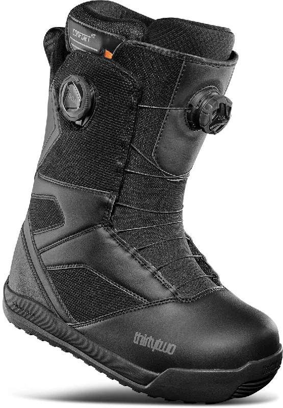 Thirtytwo STW Double Boa Snowboard Boots Mens 2025 Black / Black