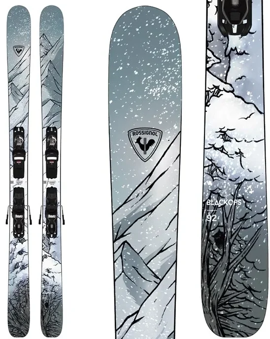 Rossignol BlackOps 92 Men's Skis with Xpress 11 GW Bindings 2023