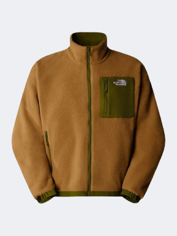 The North Face Yumiori Reversible Men Lifestyle Fleece Olive/Brown