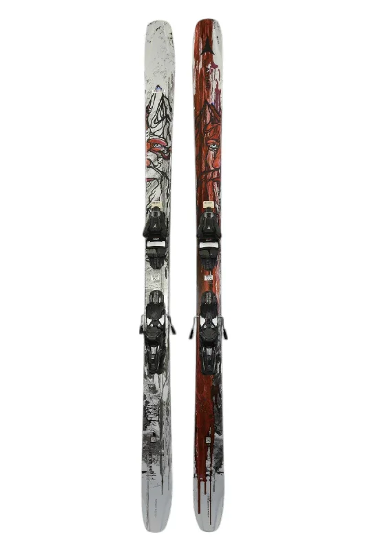 Atomic Bent 90c Skis with Strive 13 Bindings