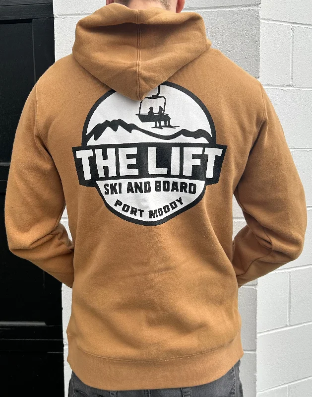 UPLIFT LOGO HOODY CAMEL