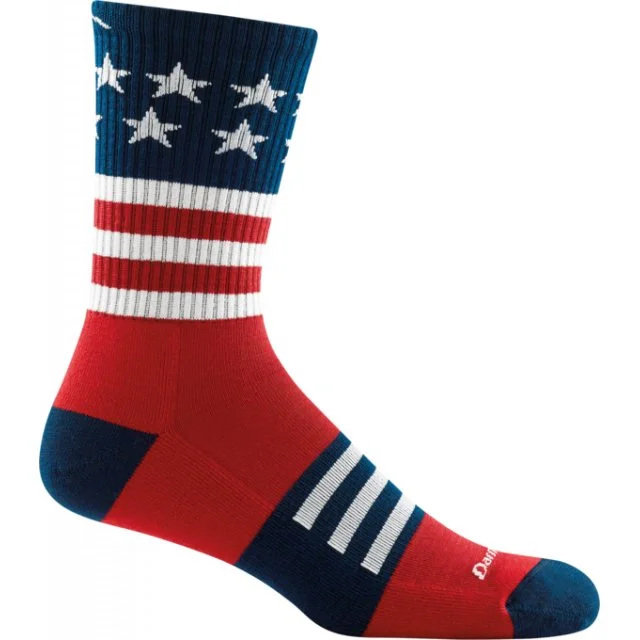 CAPTAIN STRIPE MICRO CREW - MEN'S SOCKS