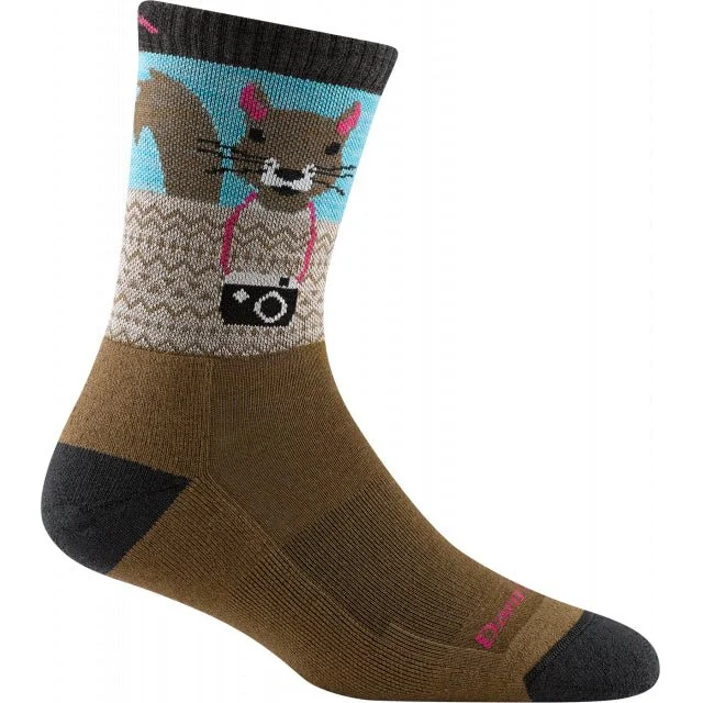 CRITTER CLUB MICRO CREW LW SOCKS