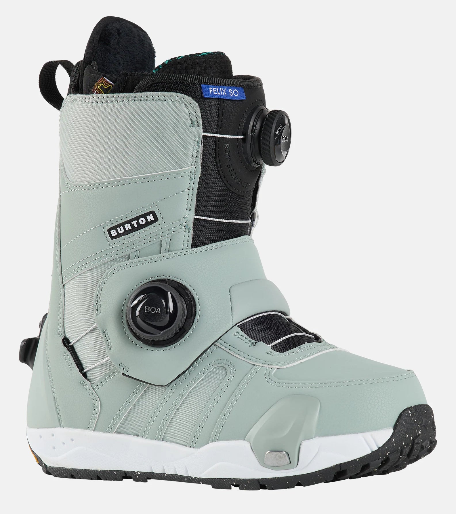 Burton Felix Step On Snowboard Boots Womens 2025 Petrol Green