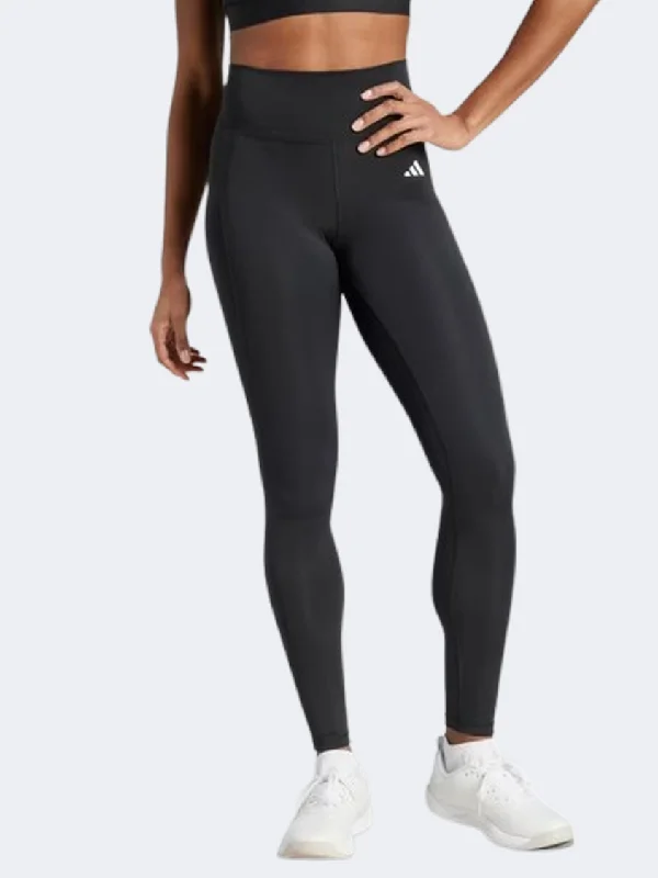 Adidas Optime Essentials Stay In Play Women Training Tight Black