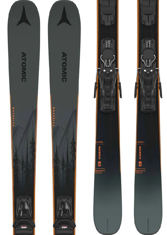 Atomic Maverick 83 Skis with M10 Grip Walk Bindings 2024