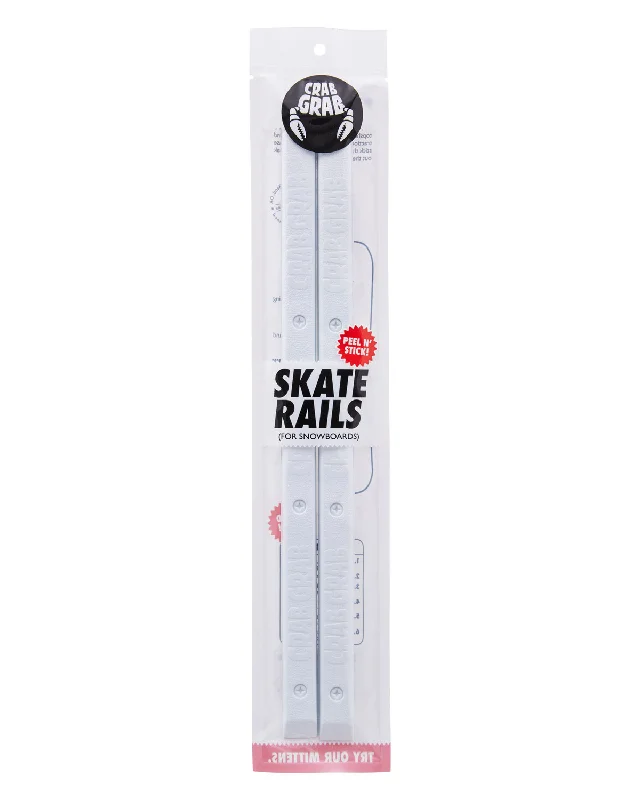 Crab Grab Skate Rails White