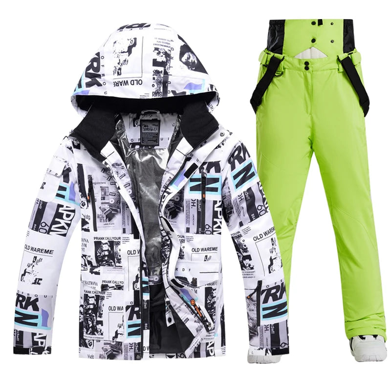 ZHEJSKI -30 Degree Ski Snowboard Suit