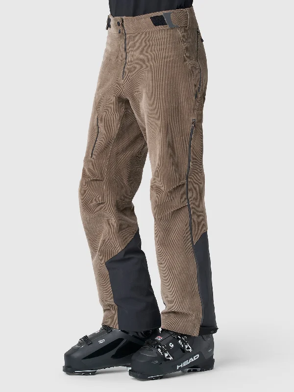 Corduroy Insulated Ski Pant