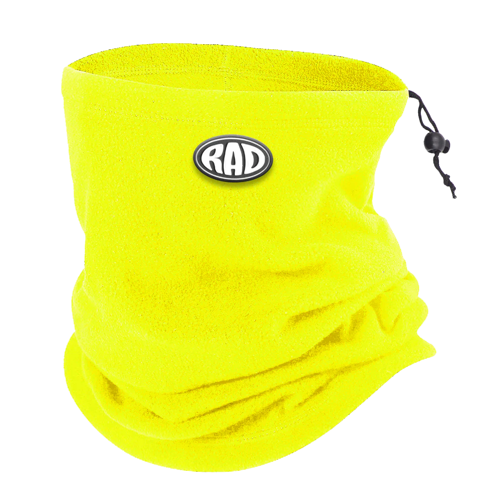 Rad Gloves Vacation Neck Safety Yellow